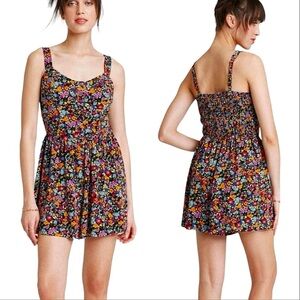 Wild Fable Floral Romper Medium